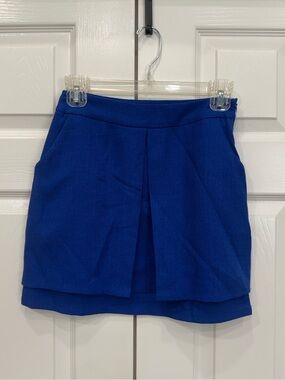 NWT Rehab Blue Mini Skirt
